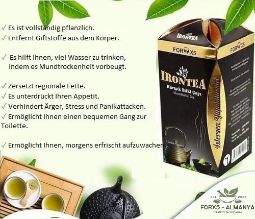 B|ForX5|(Wunder - )Kräuter - IronTee 🥃 - HerbalFusion - Das Original 🌿B|ForX5|(Wunder - )Kräuter - IronTee 🥃ForX5 (Abnehm - ) Iron Tee 🥃 - HibiskusHerbalFusion - Das Original 🌿1 MonatsvorratB|ForX5|(Wunder - )Kräuter - IronTee 🥃